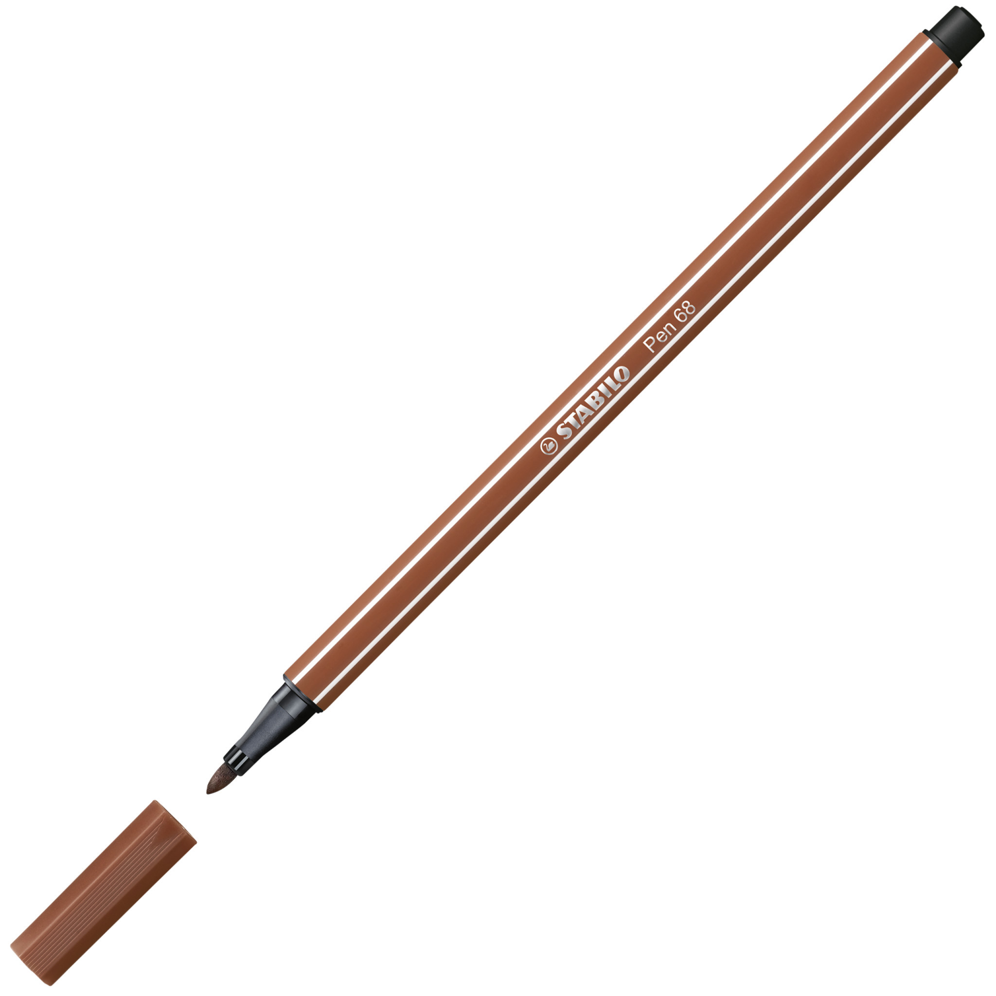 STABILO Pen 68 - marron rouille