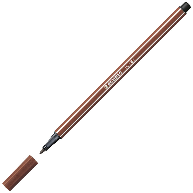 STABILO Feutre Pen 68 - marron chocolat