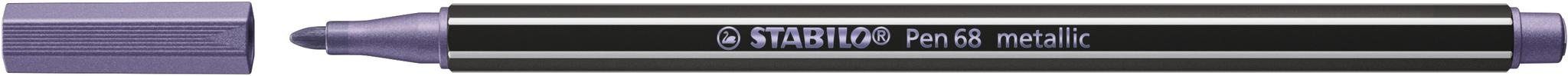 STABILO Pen 68 metallic - violet métallisé