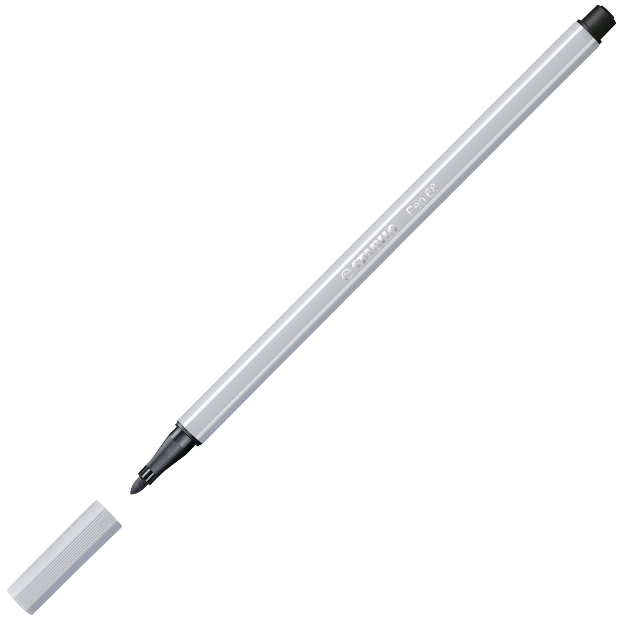 STABILO Pen 68 - gris clair