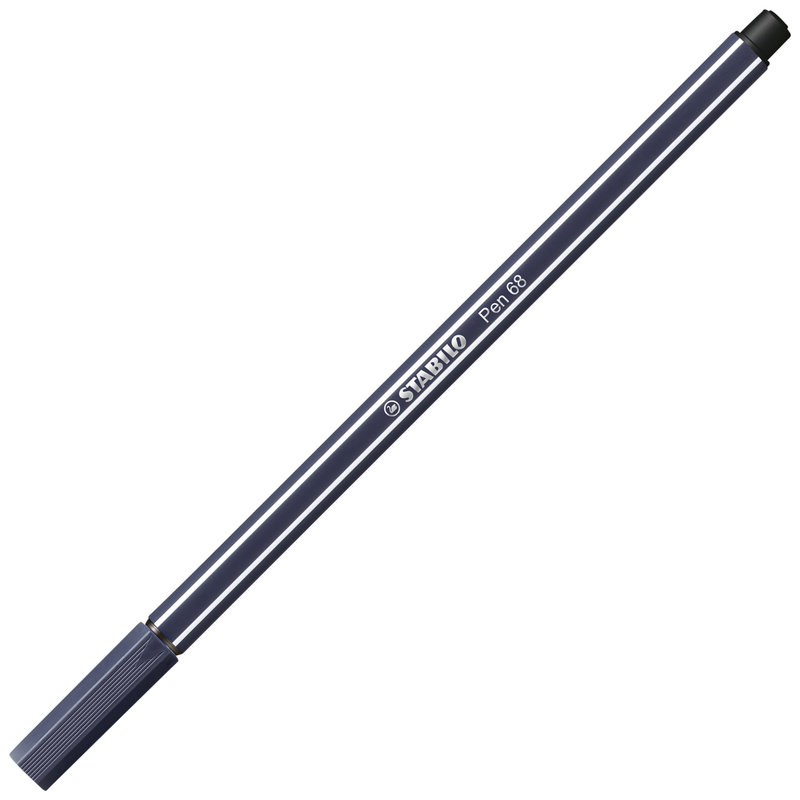 STABILO Feutre Pen 68 - bleu gris foncé