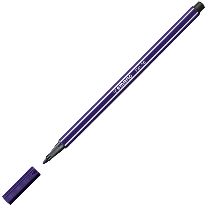 STABILO Stylo-Feutre Pen 68 - bleu nuit