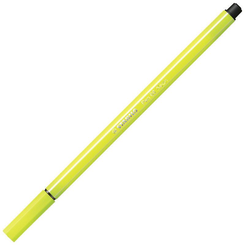 STABILO Feutre Pen 68 - jaune fluo