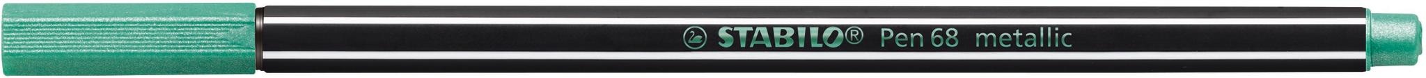 STABILO Pen 68 metallic - vert métallisé