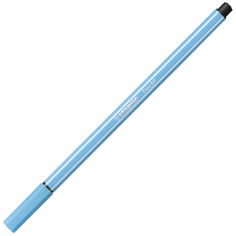 Stylo-feutre Pen 68 - Bleu fluo STABILO