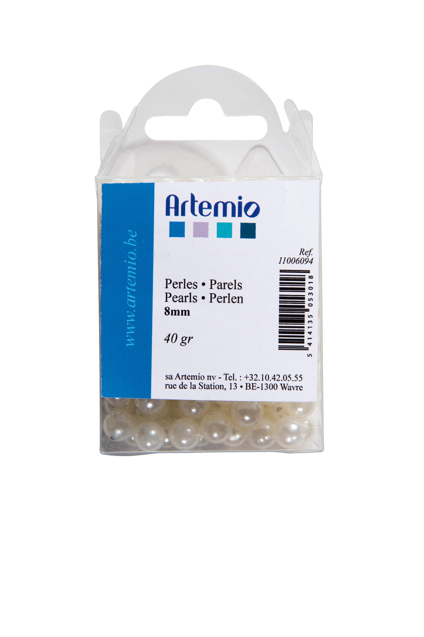 ARTEMIO 40Gr Perles Ivoire 8Mm