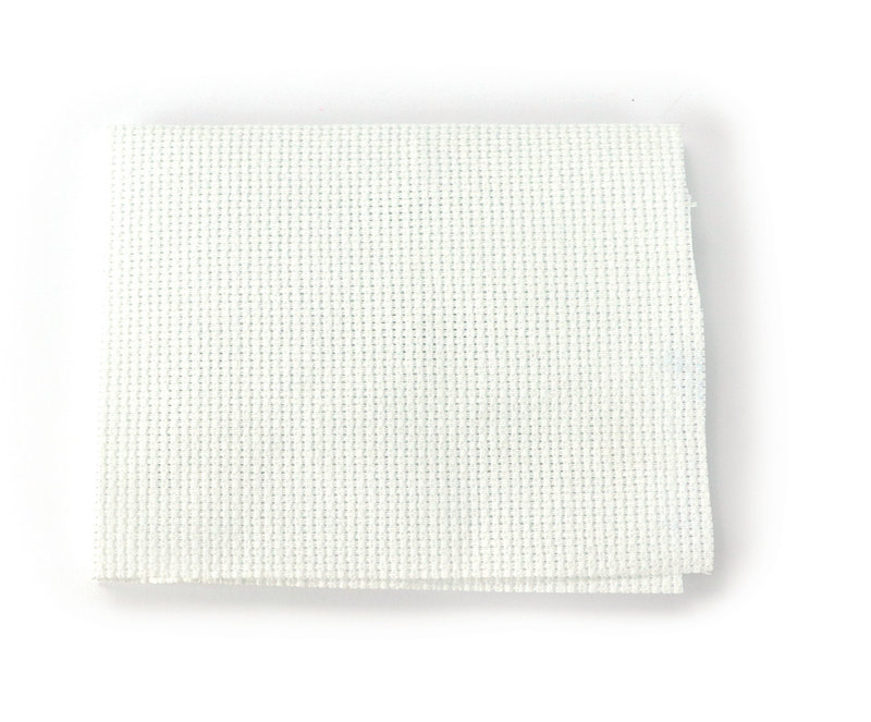 GRAINE CREATIVE Aida Canvas 5.5 Pts/Cm White 500x600Mm