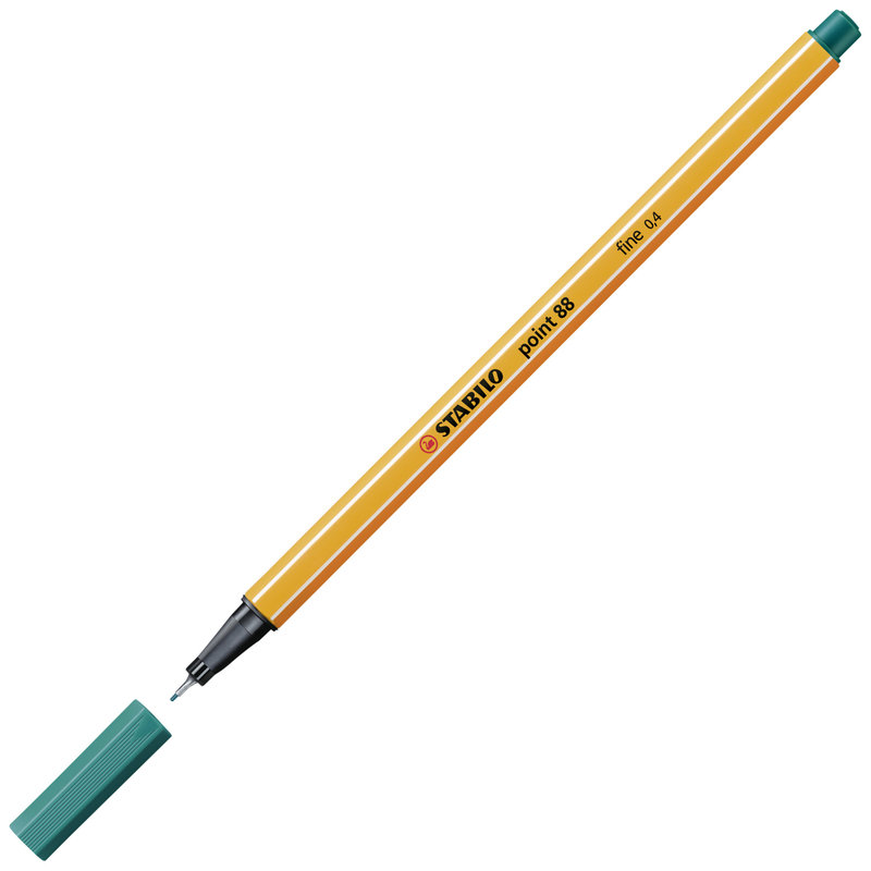 STABILO Point 88 - bleu vert