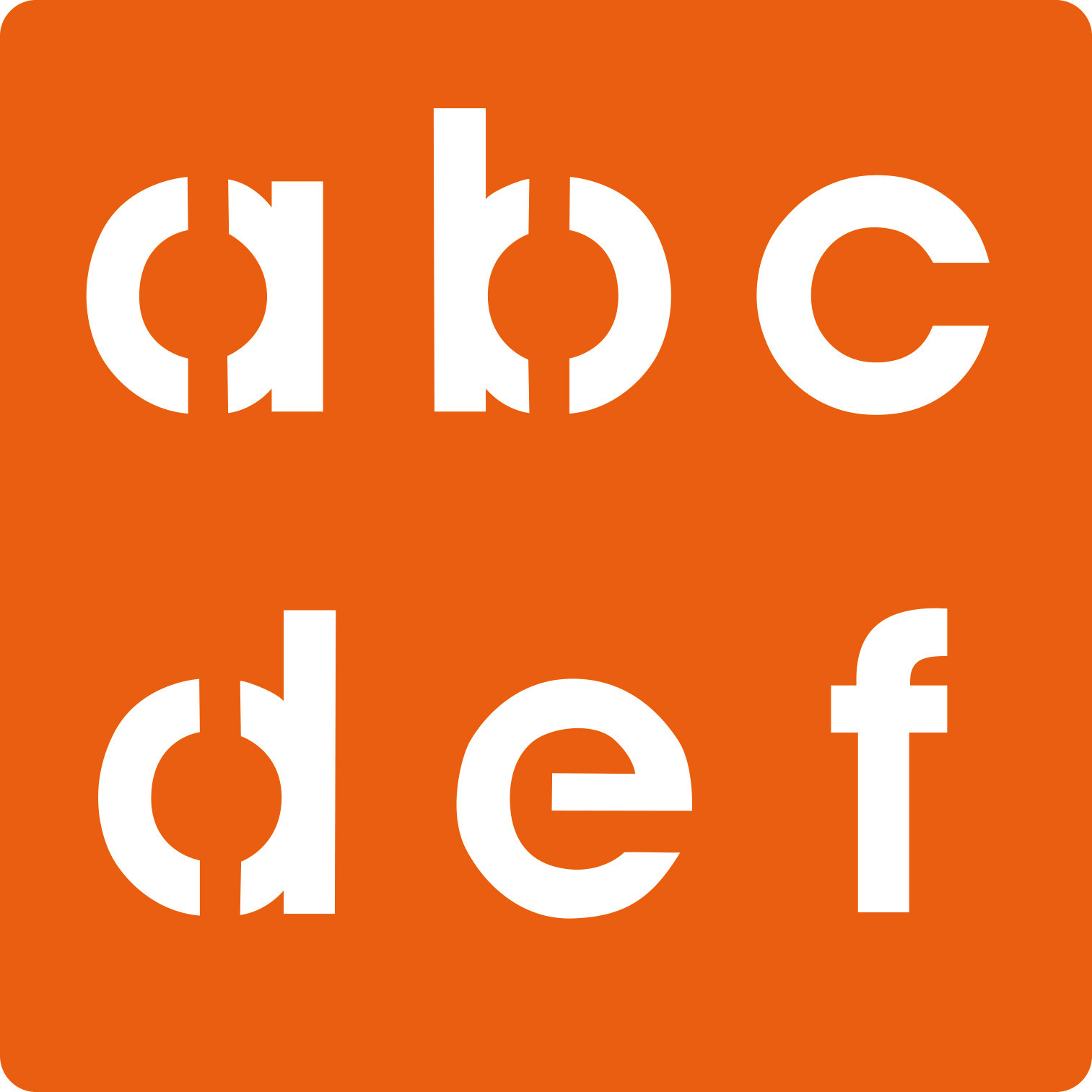 GRAINE CREATIVE Lot 6 Pochoirs Alphabet Minuscule Et Ponctuation