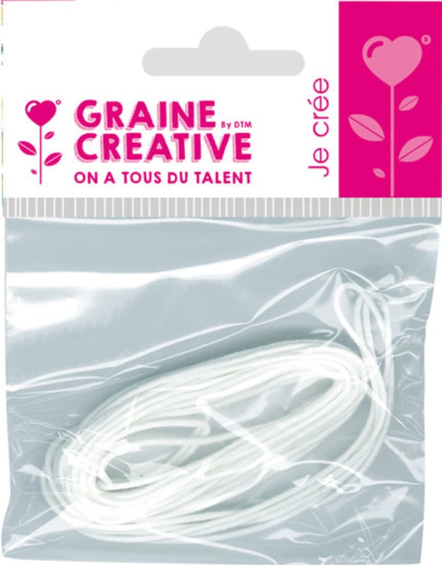 GRAINE CREATIVE 5 Mèches Coton De 1 Mètre