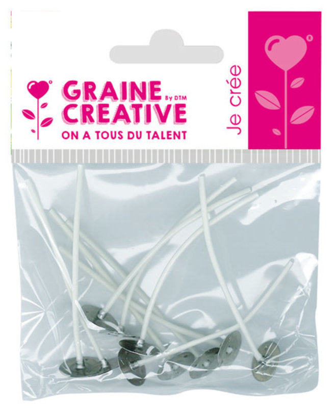 GRAINE CREATIVE Bag Of 10 Candle Holders 7Cm On Stand