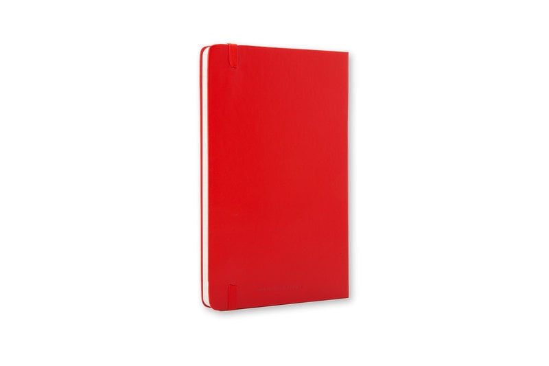 MOLESKINE Carnet Classique, Format De Poche Ligné, Rouge Ecarlate, Couverture Rigide