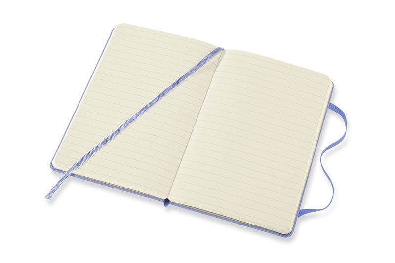 MOLESKINE Classic Ruled Pocket Notebook, Hydrangea Blue, Hard Cover