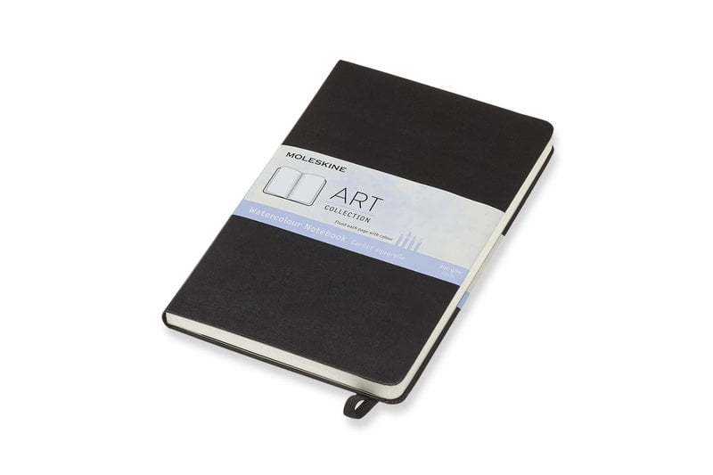 MOLESKINE Art Carnet Aquarelle Grand Format Noir 13x21cm 200 g/m²