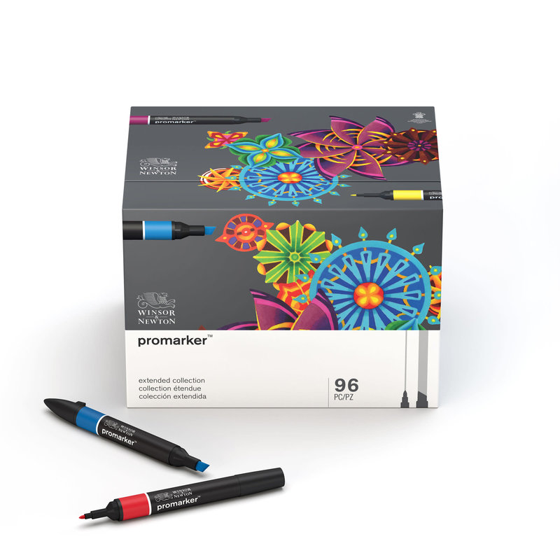 WINSOR & NEWTON Promarker set coffret x96