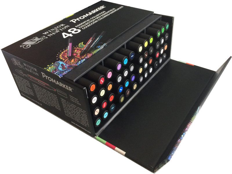 WINSOR & NEWTON Promarker set coffret x48