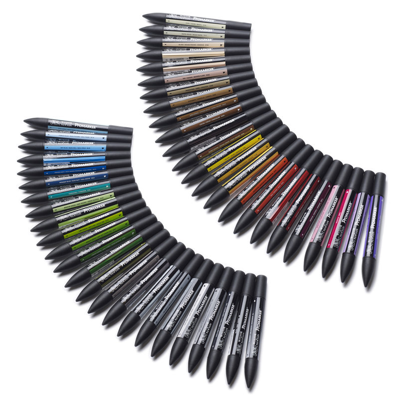 WINSOR & NEWTON Promarker set coffret x48