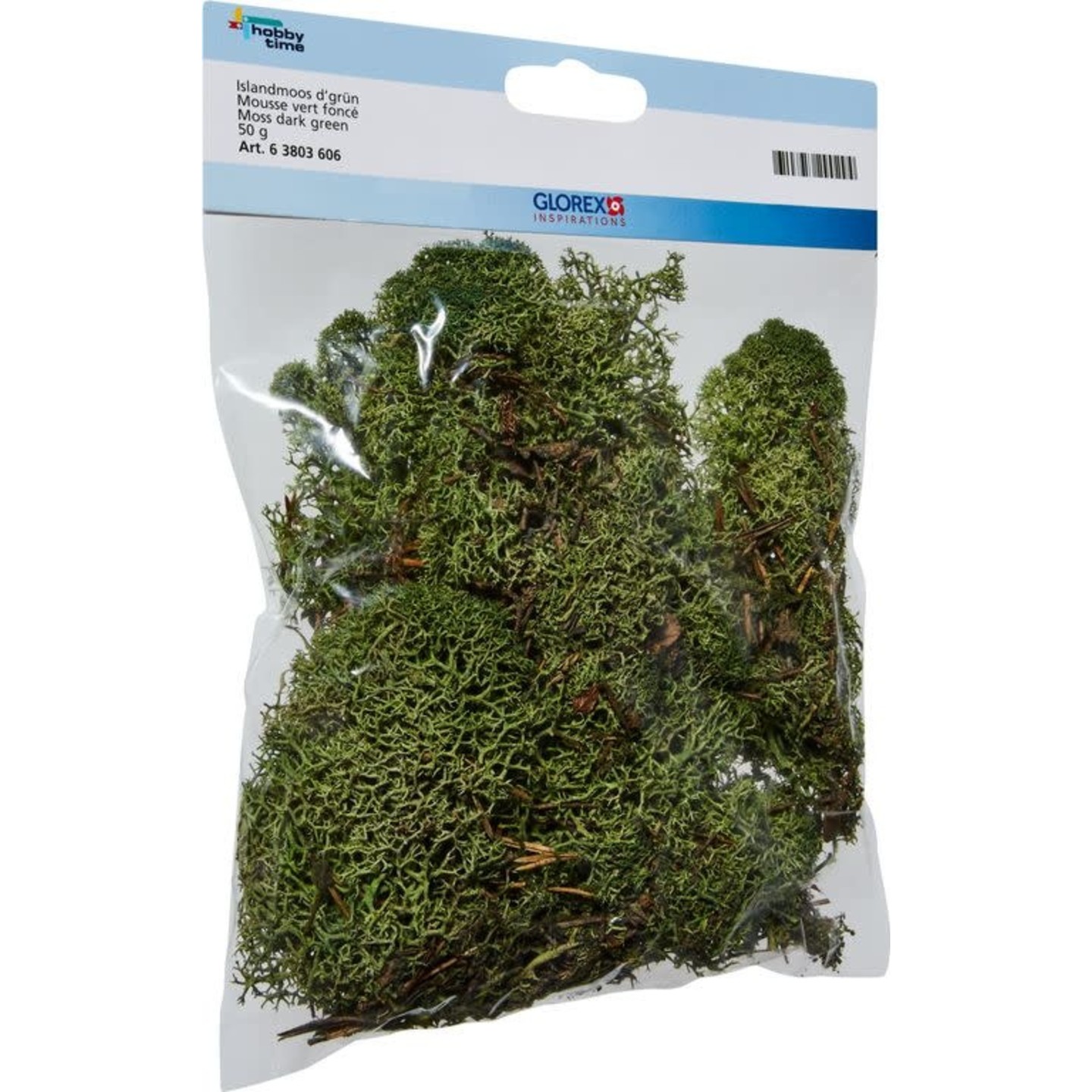 Mousse Artificielle Décorative 100g (vert Foncé + Clair) - Pour Miniatures, Aquariums, Maquettes Et Bricolage