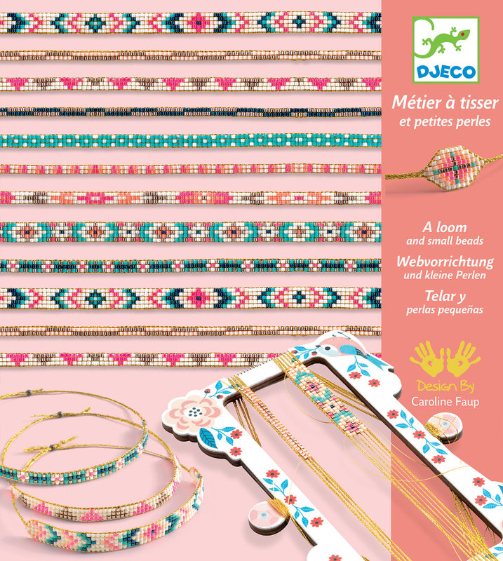 DJECO Métier à tisser Perles & Bijoux Minuscules