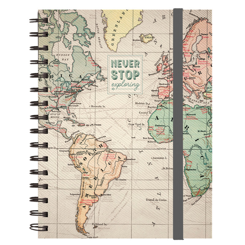 LEGAMI Notebook Maxi Trio Spiral 22x29,5cm - Travel