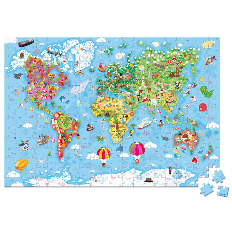 Tapis de puzzle géant de 1500 pièces