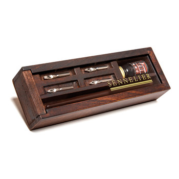 SENNELIER Wooden box for Indian ink calligraphy