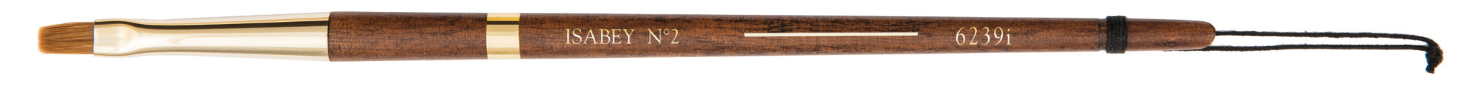 ISABEY Pinceau aquarelle plat Syrus n°2 6239I