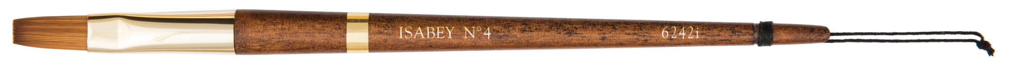ISABEY Pinceau aquarelle plat longue n°4 6242I
