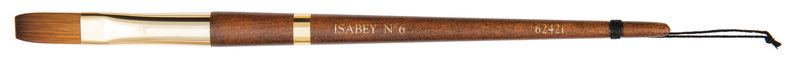 ISABEY Watercolor brush flat long 6242I N°6