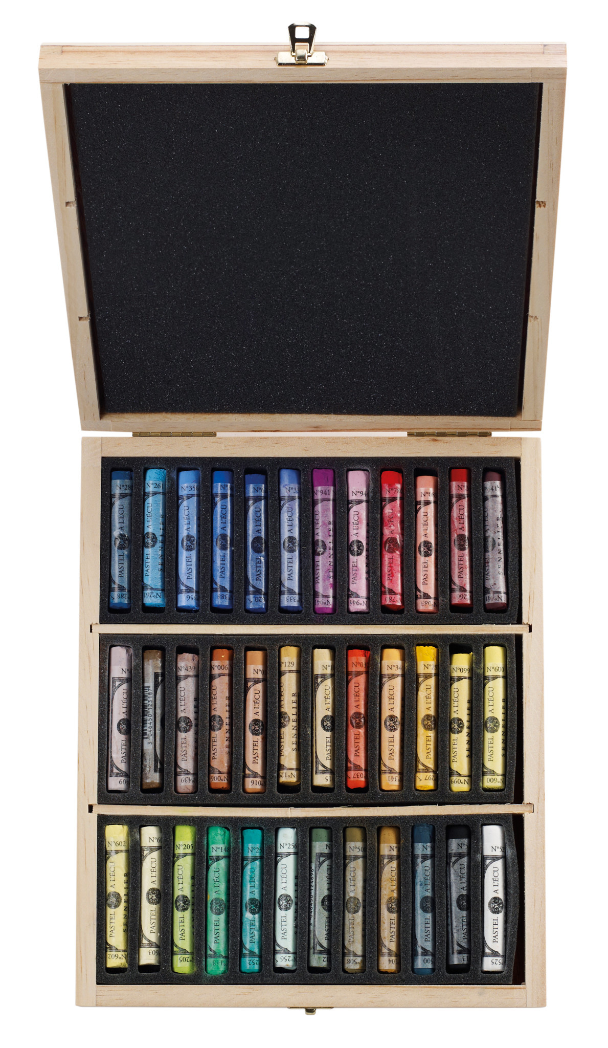 SENNELIER Coffret bois Pastel Ecu 36 Pastels