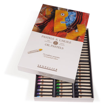 SENNELIER Boîte carton Pastel Huile Universel 72 Pastels