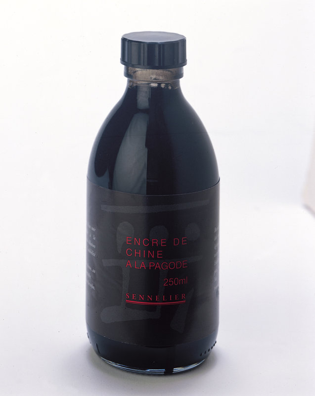 SENNELIER Encre de Chine à la pagode 250ml Noire