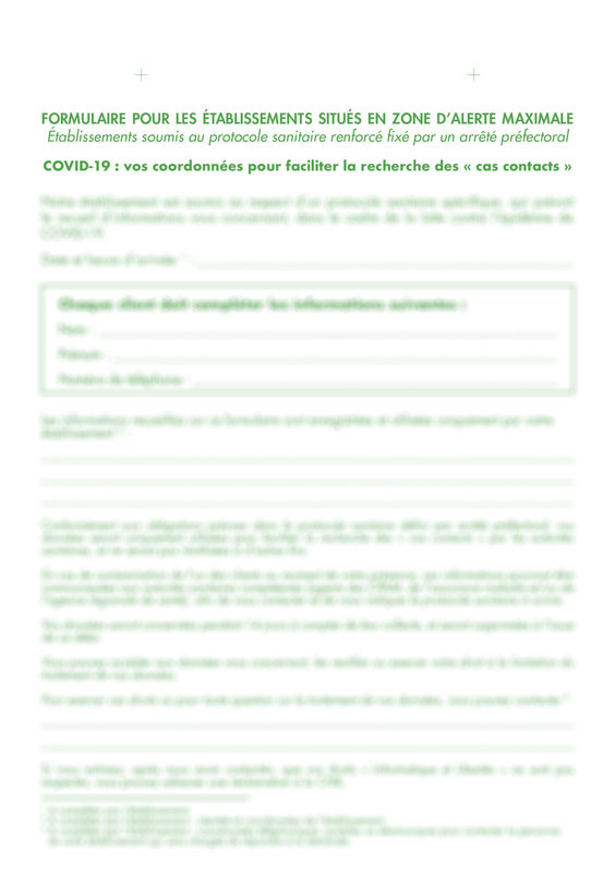 EXACOMPTA Cahier Rappel Covid-19