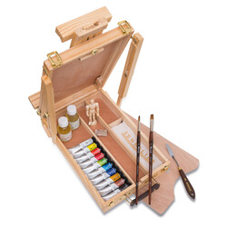 SENNELIER Coffret Huile Fine Chevalet Rive Gauche