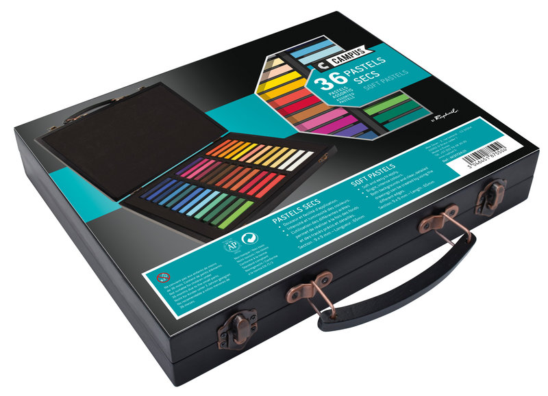 CAMPUS Coffret 36 Pastels secs Campus