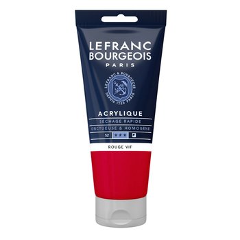 LEFRANC BOURGEOIS Acrylique fine 80ml tube Rouge vif