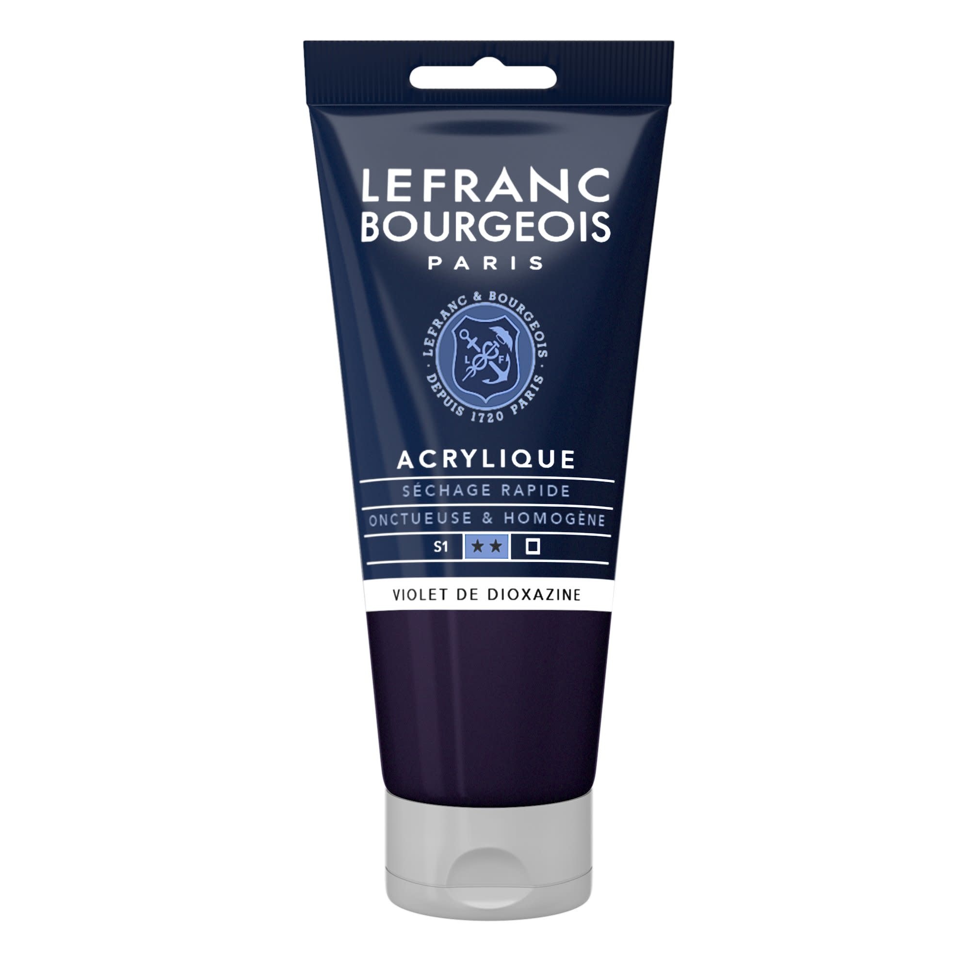 LEFRANC BOURGEOIS Acrylique fine 80ml tube Dioxazine violet