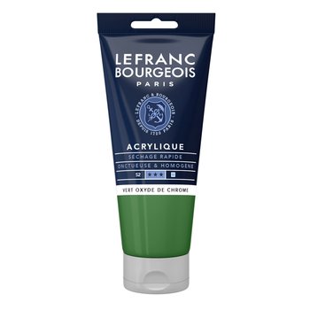 LEFRANC BOURGEOIS Acrylic Fine 80Ml Tube Green Chrome Oxide