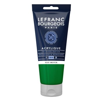 LEFRANC BOURGEOIS Acrylic Fine 80Ml Medium Green Tube