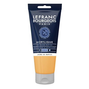 LEFRANC BOURGEOIS Acrylic Fine 80Ml Tube Naples Yellow