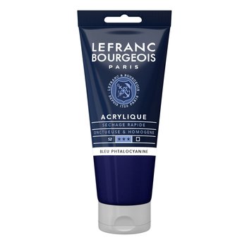 LEFRANC BOURGEOIS Acrylique fine 80ml tube Bleu phtalocyanine