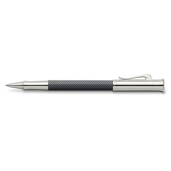 FABER CASTELL Stylo Roller Guilloché, ciselé, anthracite