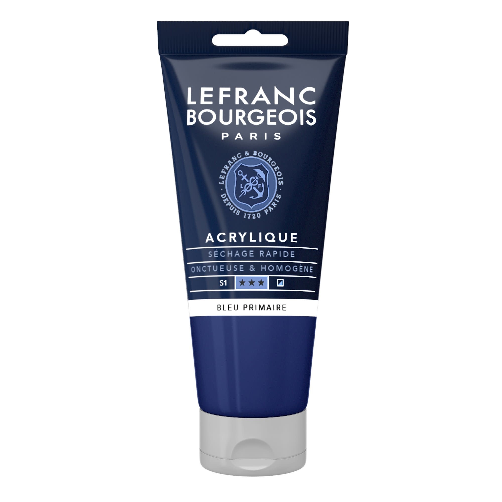 LEFRANC BOURGEOIS Acrylique fine 80ml tube Bleu primaire