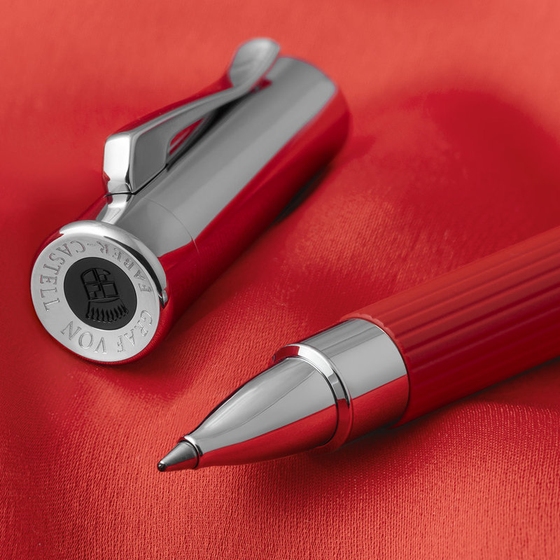 FABER CASTELL Stylo Roller Tamitio Rouge Indien