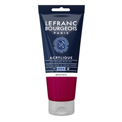 LEFRANC BOURGEOIS Acrylique fine 80ml tube Magenta