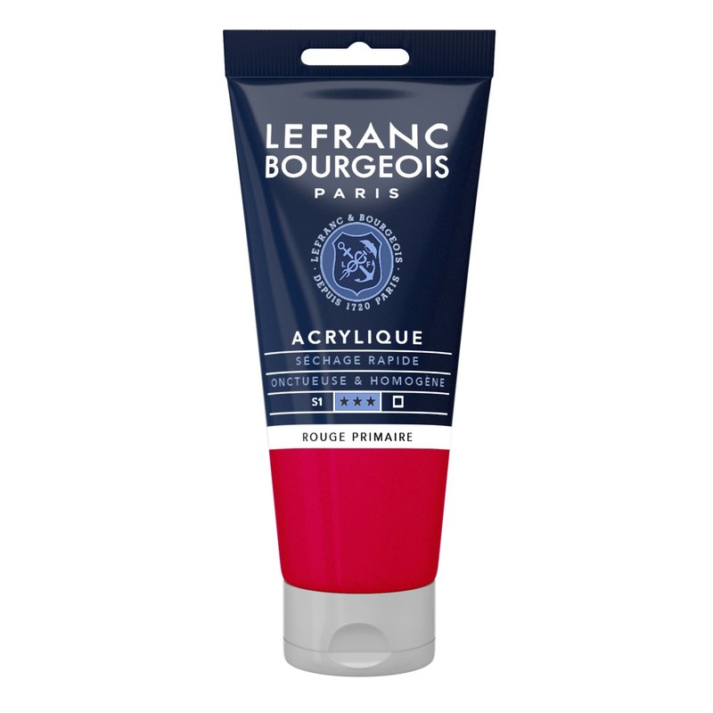 LEFRANC BOURGEOIS Acrylic Fine 80Ml Tube Red Primer