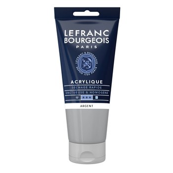 LEFRANC BOURGEOIS Acrylic Fine 80Ml Silver Tube