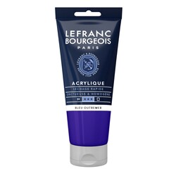 LEFRANC BOURGEOIS Acrylique fine 80ml tube Outremer