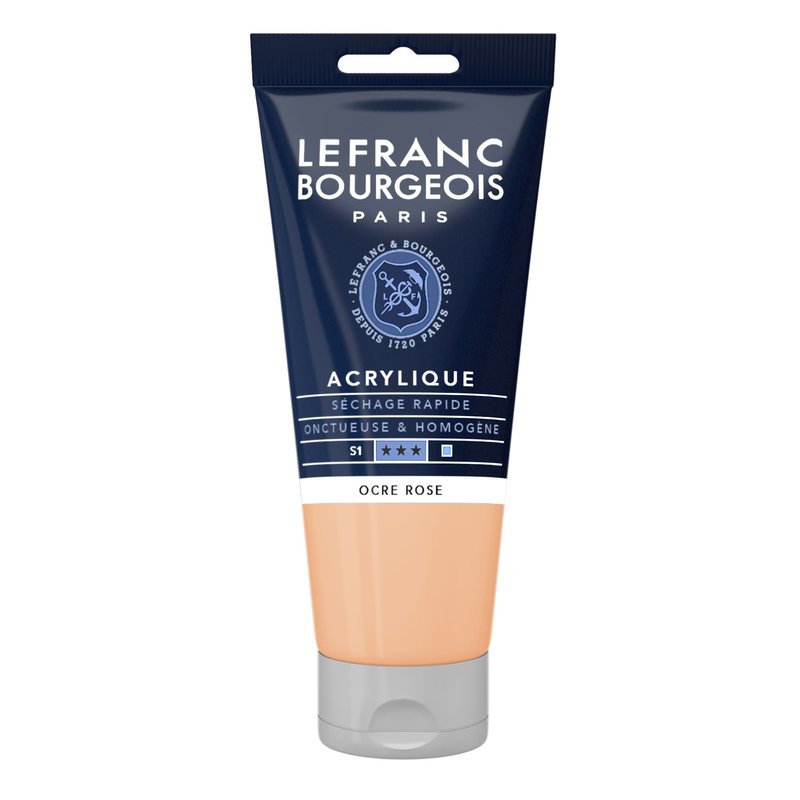 LEFRANC BOURGEOIS Acrylic Fine 80Ml Tube Pink Ochre