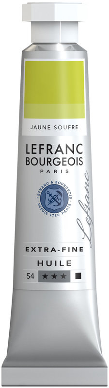 LEFRANC BOURGEOIS Huile extra-fine tube 20ml Jaune soufre